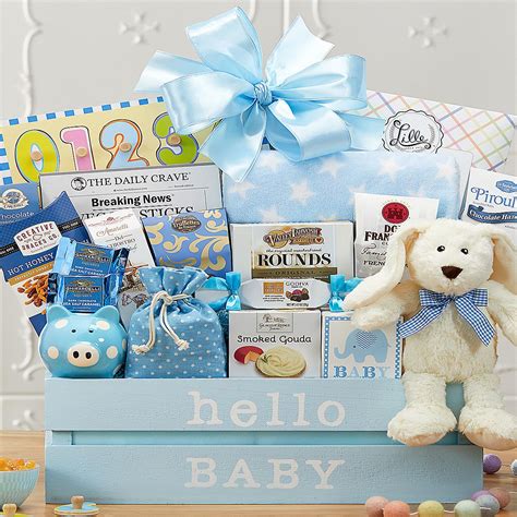 Welcome Home Baby Boy Gift Baskets | Baby boy gift baskets, Baby gift basket, Welcome home baby