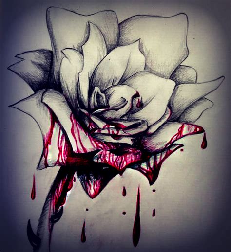 Bloody Rose by Zaela09 on DeviantArt
