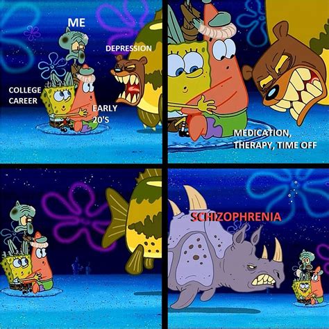 "Glad it was just a sea bear!" | r/BikiniBottomTwitter | SpongeBob ...