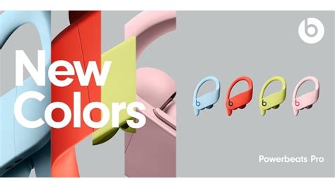 Apple Launches Powerbeats Pro in Four New Colors - iClarified