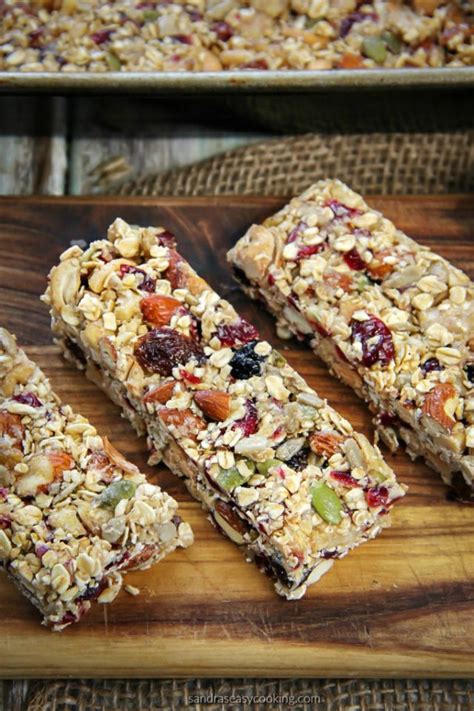 Easy Energy Bars - Sandra's Easy Cooking