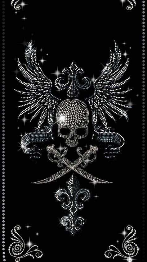 Pin by HAYZ420 on SKULLS | Black skulls wallpaper, Skull wallpaper ...