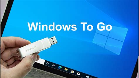 How to Create Windows To Go USB | Run Windows 10 Directly from USB ...