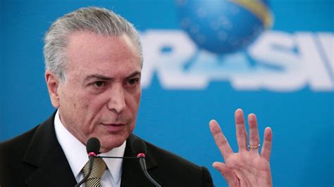 Brazil's New President Promises Investors Political Stability