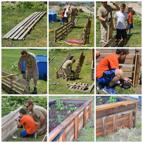 Wooden Pallet Craft: How to Make a Garden Grow Box Pallet Garden Box, Garden Grow Boxes, Pallet ...