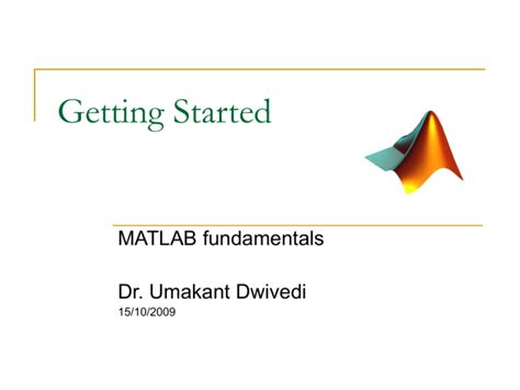 Tutorial on Matlab