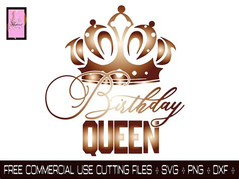 Birthday Queen Svg, Happy Birthday Svg, Birthday Girl Svg, Princess Svg ...