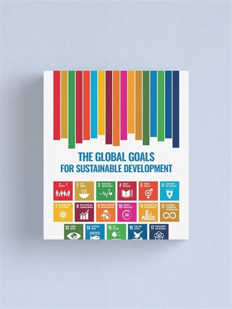 "The Global Goals for Sustainable Development UN Sustainable Development Goals SDGs 2030" Canvas ...