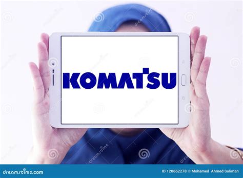 Komatsu Limited Company Logo Editorial Stock Photo - Image of company ...