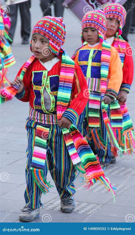 A Peruvian Child Dressed Up Editorial Photography - Image of child, cultural: 149859252