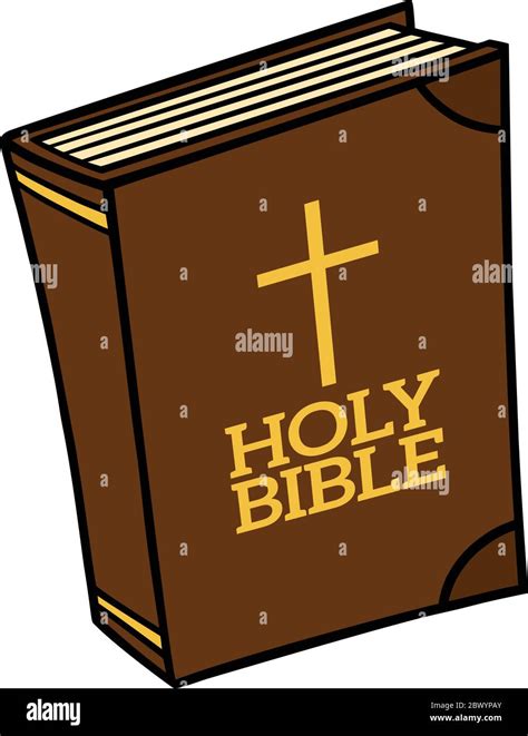 Bible Icon - A cartoon illustration of a Bible Icon Stock Vector Image & Art - Alamy