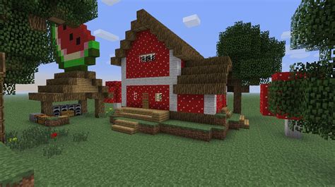 Mushroom House Minecraft Map