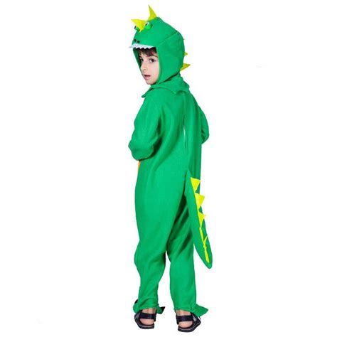 Cute Green Dinosaur Costume