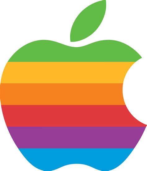 File:Apple Computer Logo rainbow.svg - Wikimedia Commons