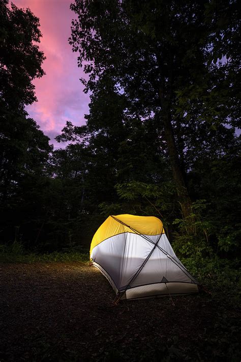 Camping In Shenandoah National Park Photograph by Heath Holden - Fine ...