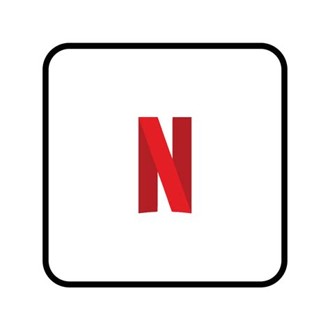 Free High-Quality Black Outline Red Netflix Logo for Creative Design