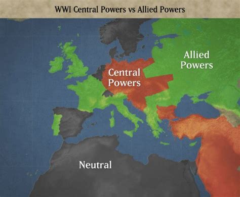 WWI Information | Central powers, Allied powers, World war i