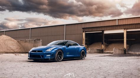 Blue Insane Godzilla Fitted with Custom Parts — CARiD.com Gallery