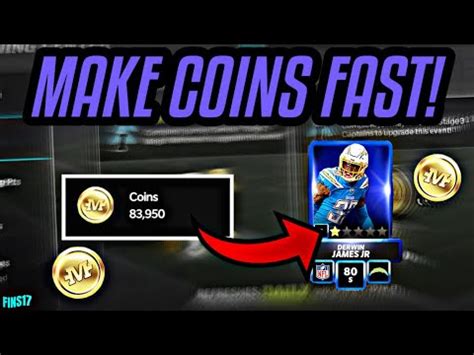 HOW TO MAKE COINS FAST IN MADDEN MOBILE 22! GET TONS OF COINS! Madden ...