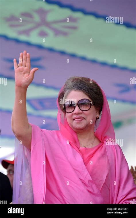 Dhaka, Bangladesh - December 19, 2012: Former Prime Minister and BNP ...