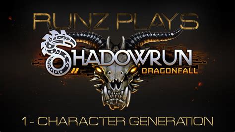 Shadowrun Returns Dragonfall: Episode 1 - Character Creation - YouTube