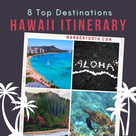 8 Top Destinations To Add To Your Hawaii Itinerary - Wandertooth Travel