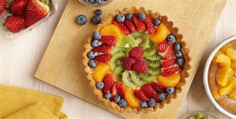 fruit flan cake recipe