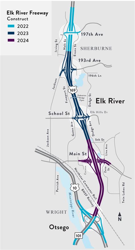 Hwy 169 Elk River: Future freeway - Future construction, traffic plans