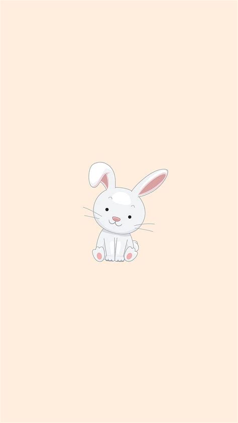 Download Cute Cartoon Bunny Animal Wallpaper | Wallpapers.com