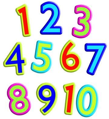 Free Numbers Clipart - ClipArt Best