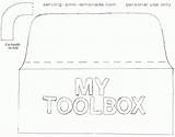 Tool Box Coloring Page  Home sketch template