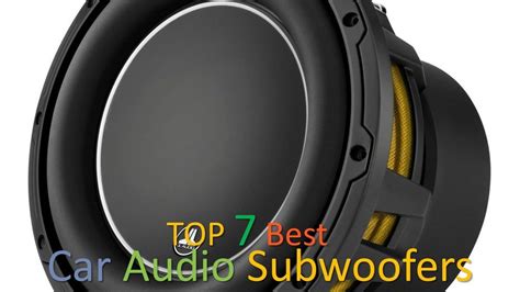 🚏🍭 the Top [Seven] Best Car Audio Subwoofers with customer reviews ...