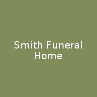 Recent Obituaries | Smith Funeral Home