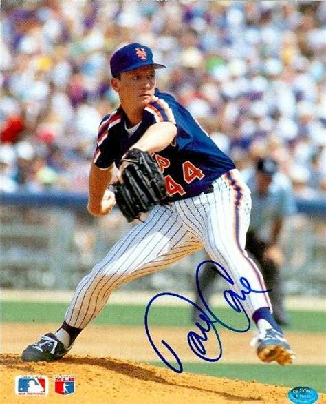 David Cone autographed 8x10 Photo (New York Mets)