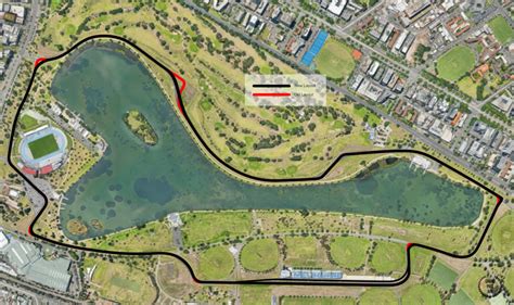 Track changes at Albert Park, Melbourne for 2021 - Grand Prix Art