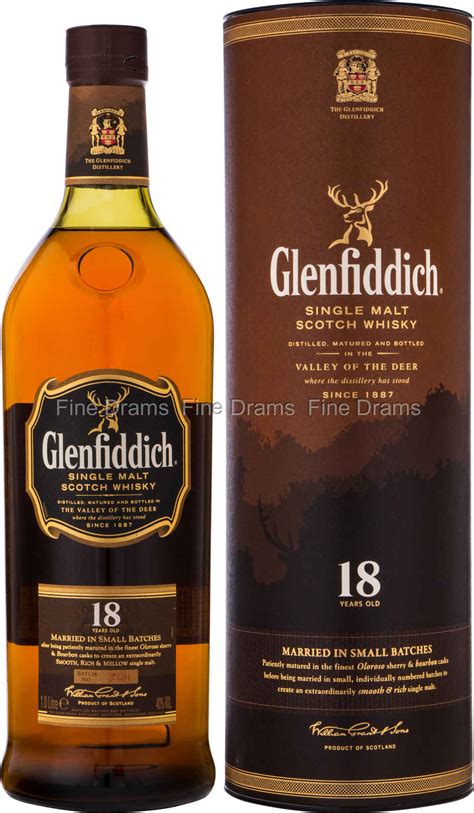 Glenfiddich 18 Year Old Whisky (1 Liter)