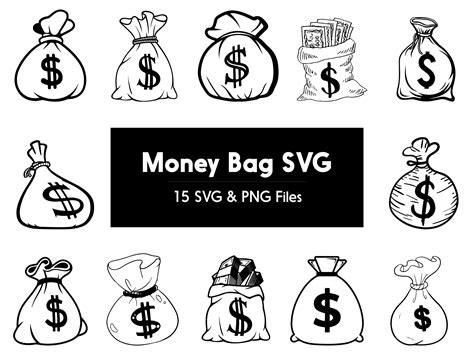 Money SVG Money Bag SVG Money Cake SVG Money Logo Svg - Etsy