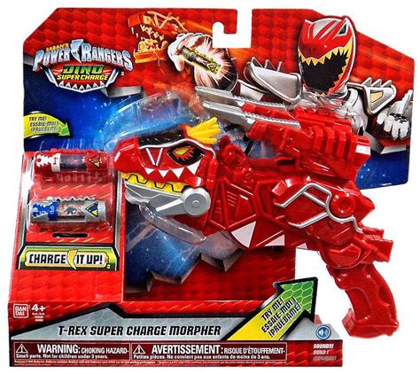 Power Rangers Dino Super Charge T-Rex Super Charge Morpher Roleplay Toy Bandai America - ToyWiz