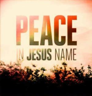 Jesus Quotes About Peace. QuotesGram