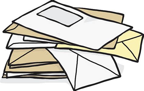 Stack Mail Envelope Letter Illustrations, Royalty-Free Vector Graphics & Clip Art - iStock