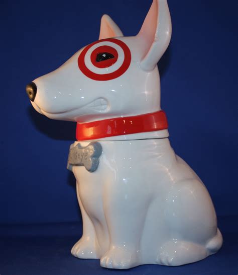 Bullseye The Target Dog Cookie Jar