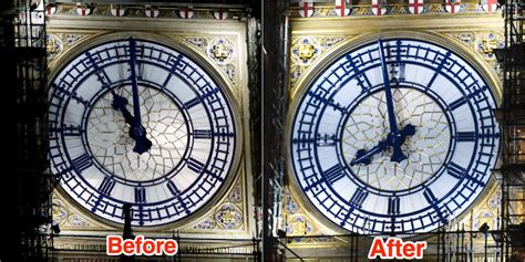 London's Big Ben Clocktower Get Its Original Blue Hands Back - Business Insider