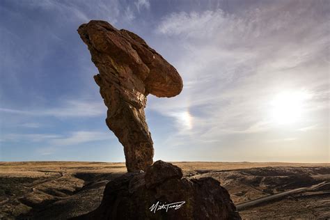 A Rare Sundog Photobomb at Balanced Rock – Love that Shot