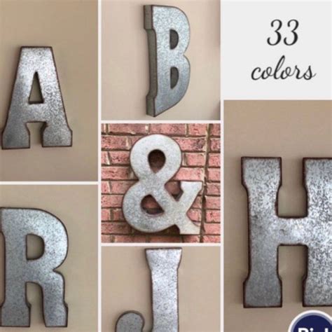 I'm offering a discount! | Letter wall decor, Metal letter wall decor ...