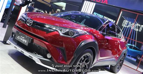 Spied in India, Toyota C-HR TRD showcased at the GIIAS 2018