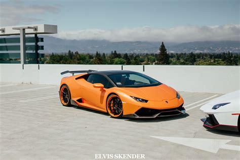 orange, Lamborghini, Huracan, Cars, Modified Wallpapers HD / Desktop and Mobile Backgrounds