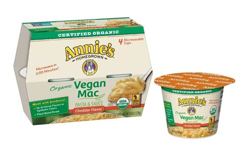 Annie's Vegan Microwave Mac & Cheese Cups Reviews & Info