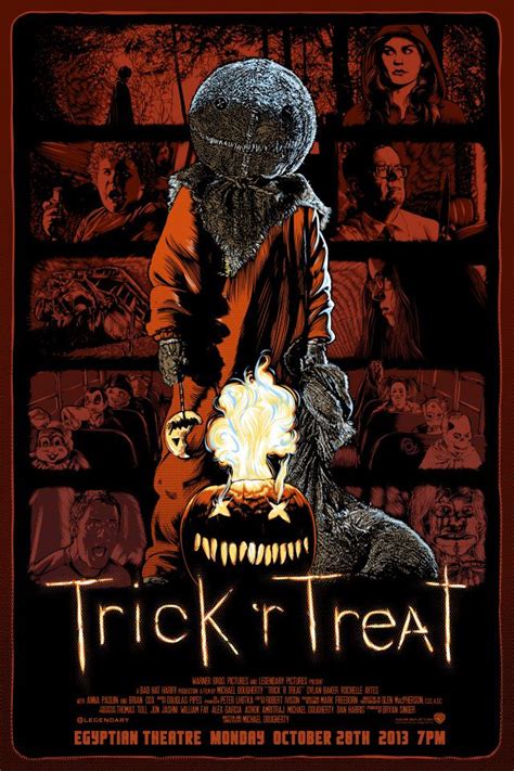 TRICK r TREAT Poster - By James Fosdike | Trick r treat movie, Trick or ...