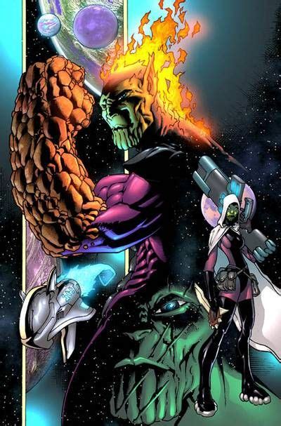 Super Skrull | Marvel comics art, Fantastic four comics, Marvel villains