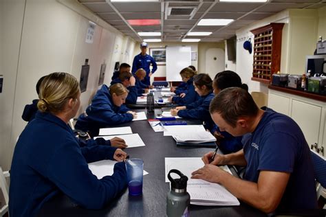 DVIDS - Images - Coast Guard Cutter Midgett crew conduct navigation ...